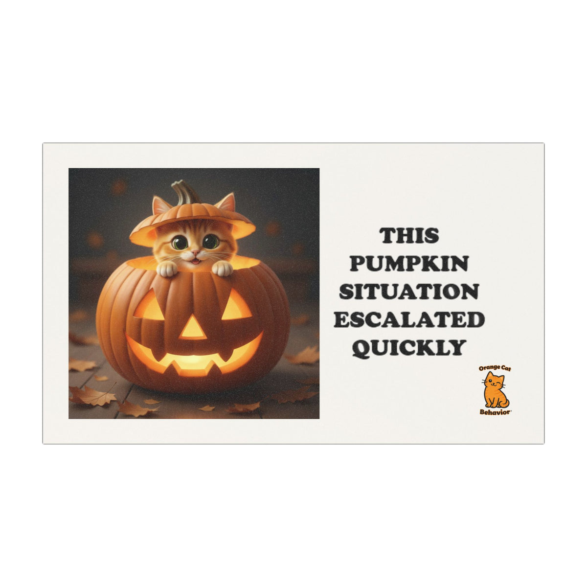 Pumpkin Escalation - Magnet