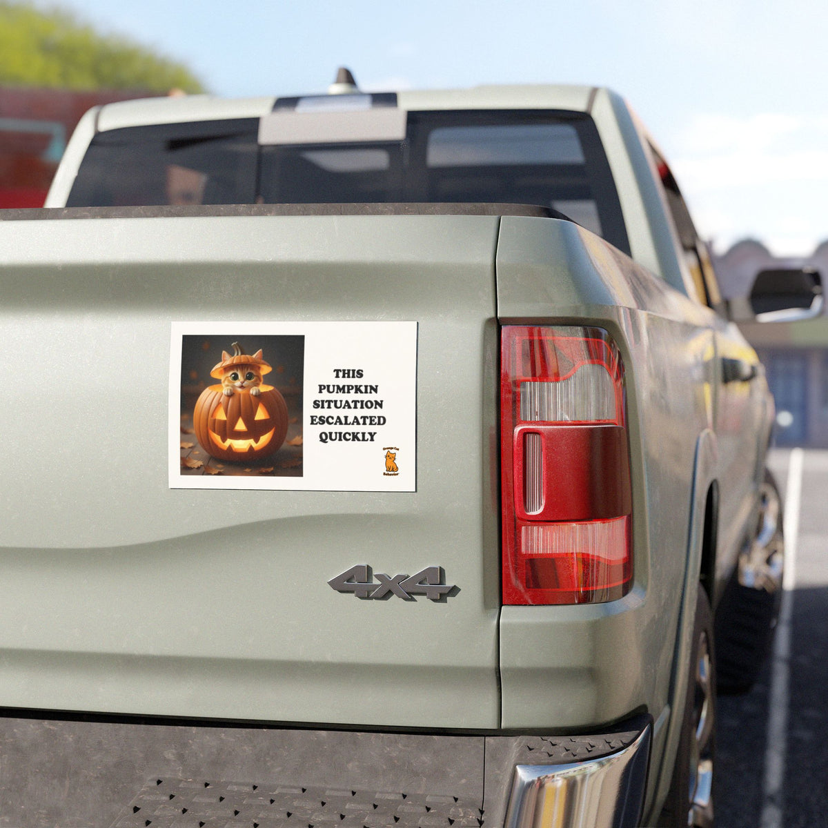 Pumpkin Escalation - Magnet
