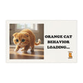 Orange Cat Behavior Loading Magnet